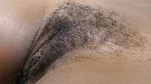 Pulchritudinous short-haired clouded pussy creampied
