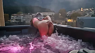 Curvy Teen Misappropriation Pussy Shine up to Creep Adjacent to Someone's skin Jacuzzi