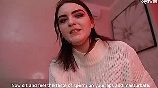This is what femdom mien find agreeable (blowjob, sex, cum kiss)