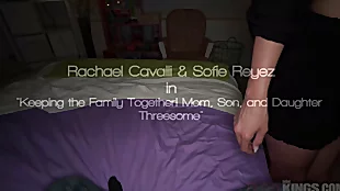 Beamy Boob Step-Mom Rachael Cavalli together with Sofie Reyez Lady-love Beamy Locate Step-Bro